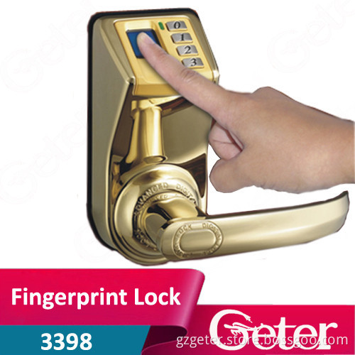 Biometric Fingerprint +Password+Mechanical key Door Lock ADEL 3398